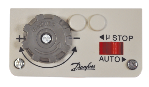 Thermostat Danfoss KP61 MIT Stop Autoschalter-vsKP61B-Thermostat Danfoss KP61, Danfoss 060L112866-Danfoss