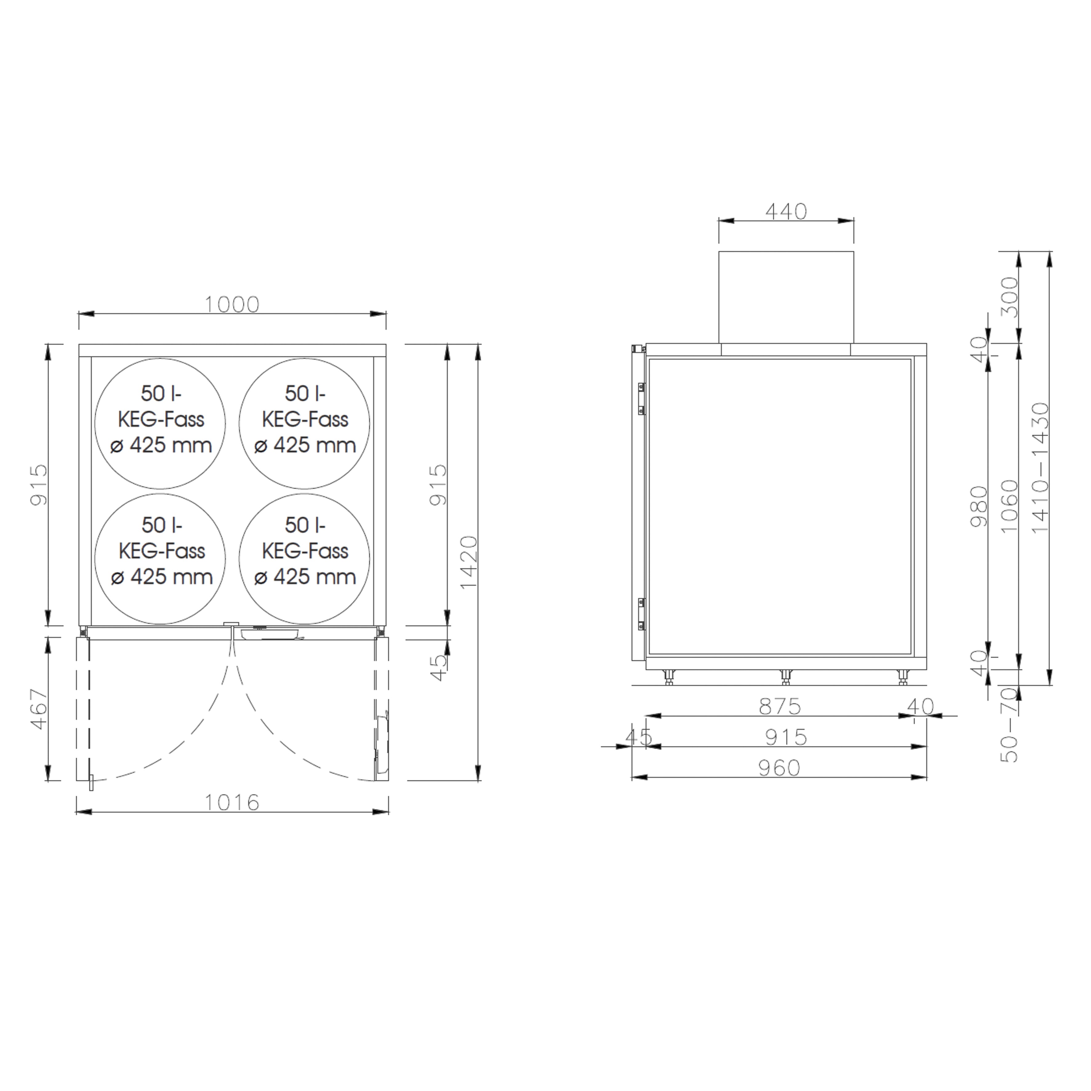 Fassvorkühler Fasskühler Fassbox für 4 KEG Fässer-FK4-VZheM-Hefa Fassvorkühler Fasskühler Fassbox für 4 KEG Fässer-FK4-VZheM-Fassvorkühler, Fasskühler, Fassbox, Fasskühler für 4 Fässer-Hefa