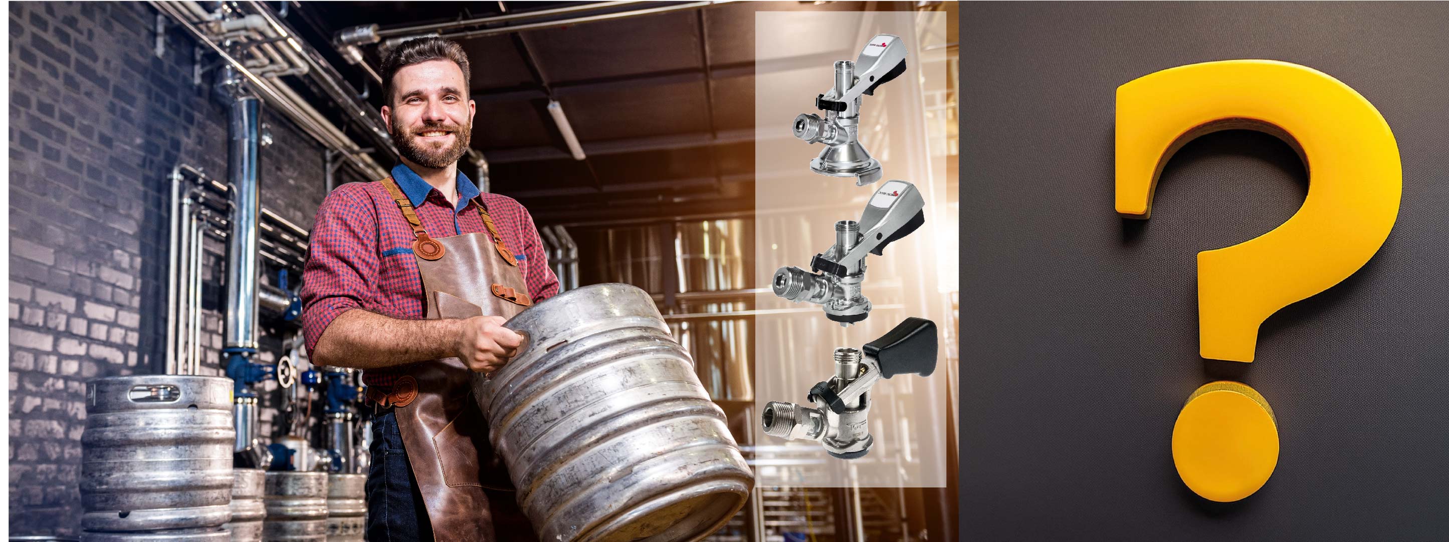 KEG-tapkoppen - Welke tapkop past op welk biervat?