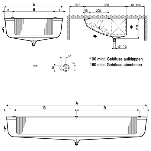 Friga-Bohn Verdampfer MR-jMRM-Verdampfer FRIGA BOHN-Friga-Bohn