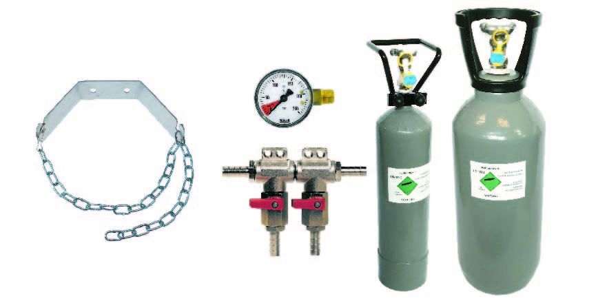 Co2 fles & accessoires