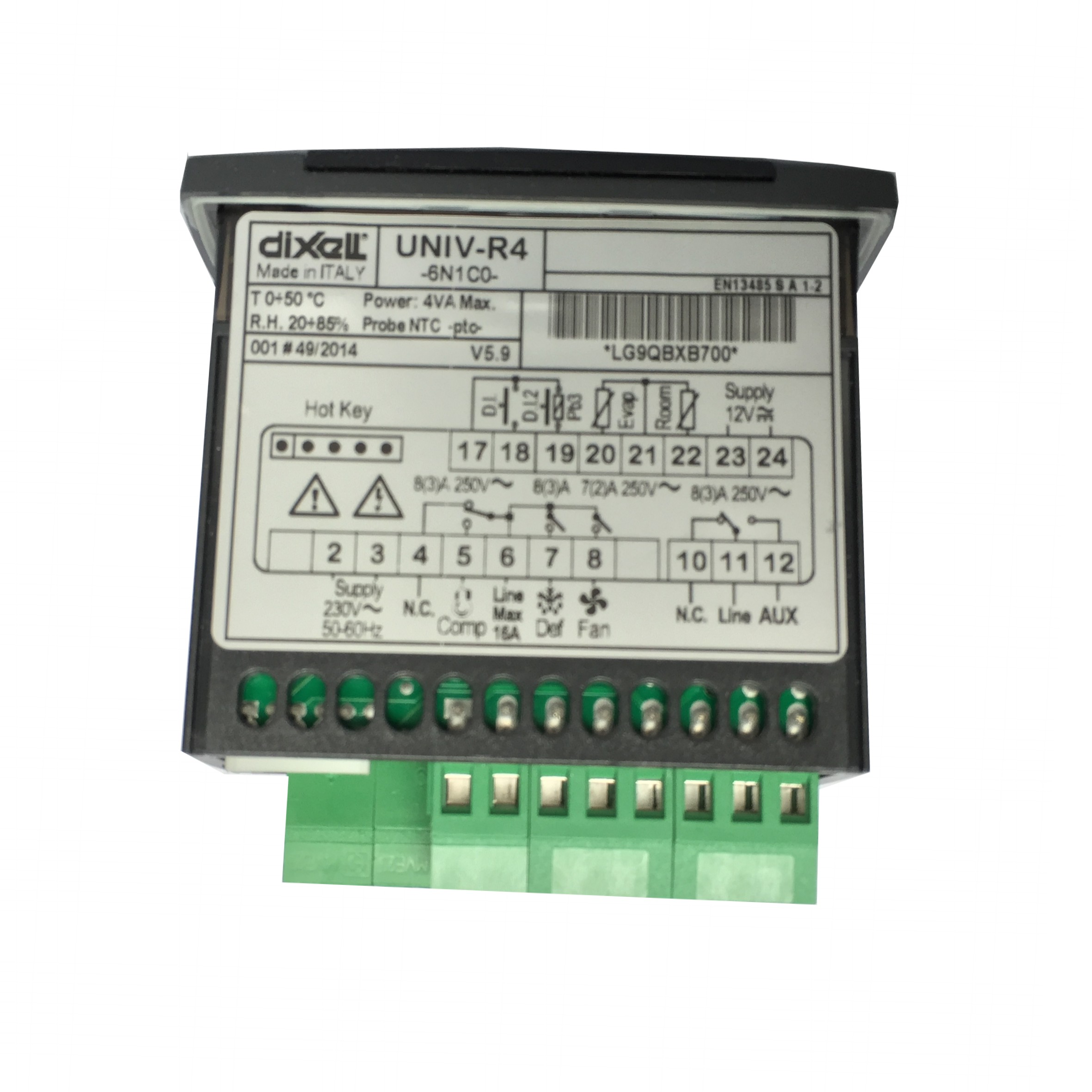 Dixell  Universal Digitalreler UNIV - 4 R-vzBUNIV-4R-Dixell Dixell  Universal Digitalreler UNIV - 4 R-vzBUNIV-4R-Dixell  Universal Digitalreler UNIV - 4 R-Dixell