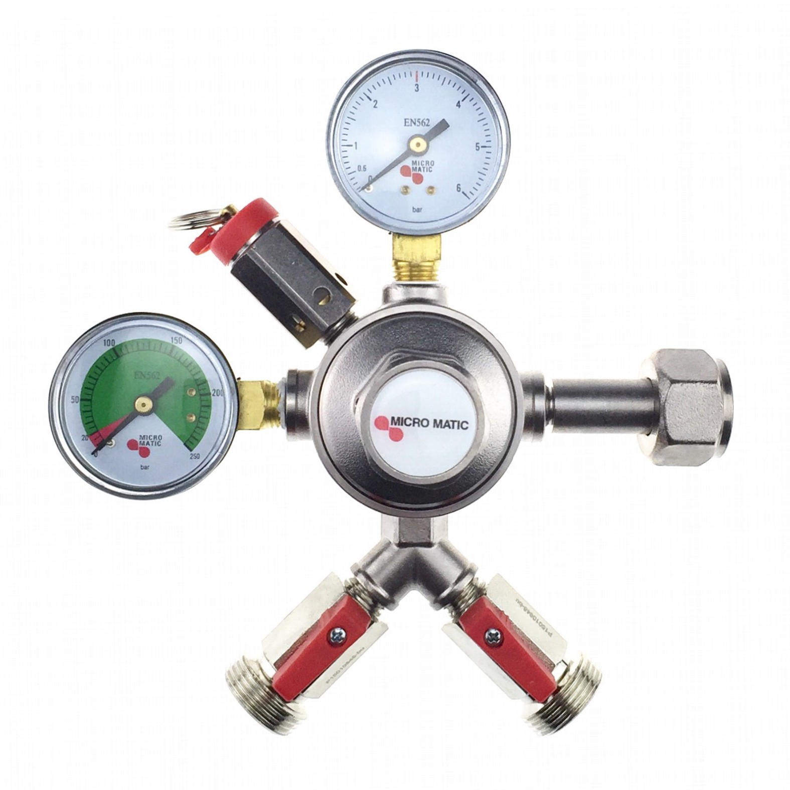 CO2 Druckminderer Micro Matic 3 bar-ad2208-CO2 Druckminderer Micro Matic, Micro Matic Co2 Druckminderer, Co2 Druckminderer, Co2 für Zapfanlage-Micro Matic