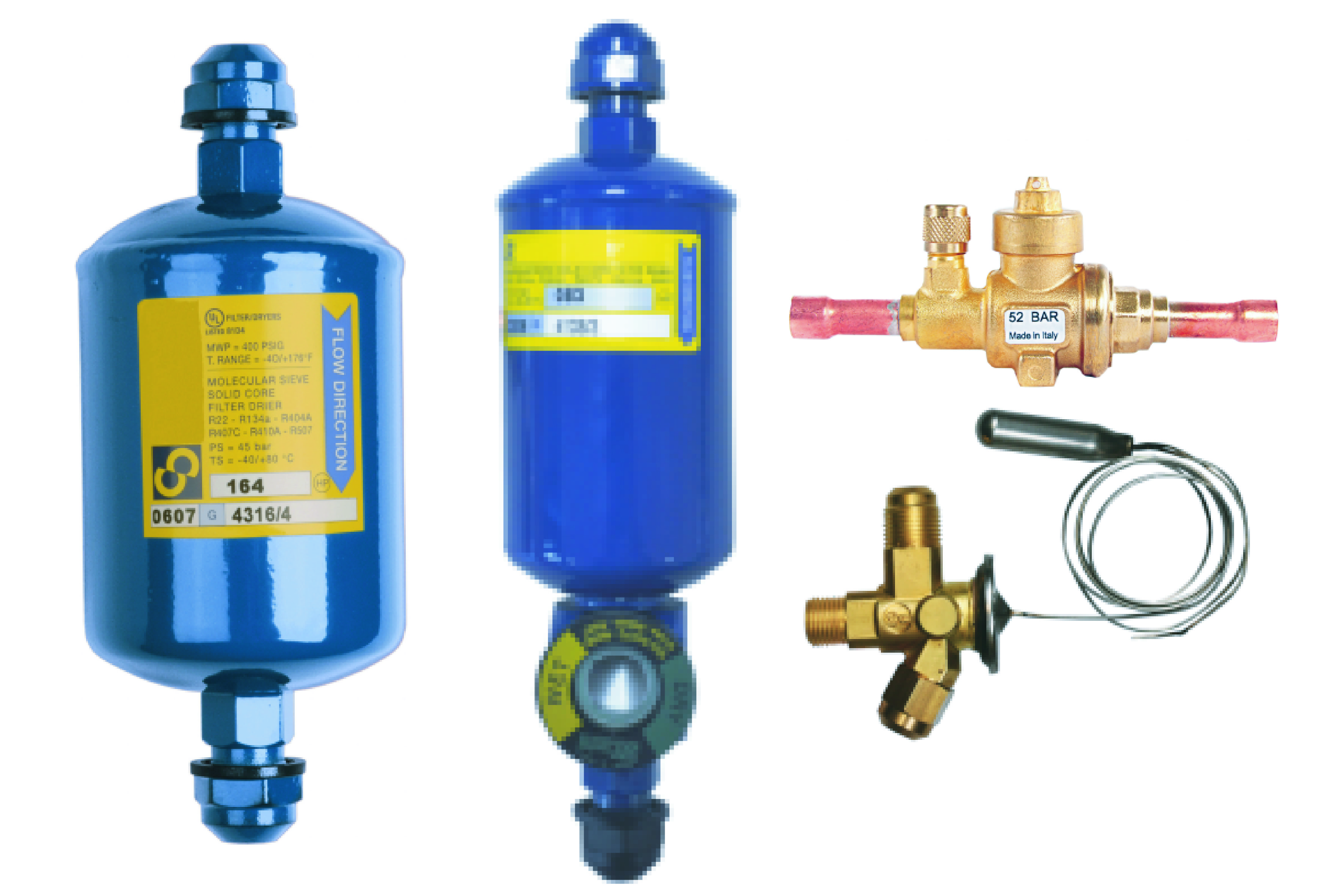Koelmiddelfilters | Drogers | Kleppen  Koelmiddelfilters | Drogers | Kleppen