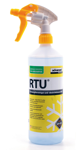 RTU Advanced verdamperreiniger en ontsmettingsmiddel