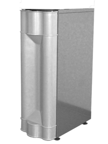 Onderkast (vormsluitend) voor CT 30 Poseidon met magnetische deurdranger, opslagcapaciteit 112 liter, uitvoering