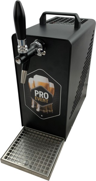 Bierkoeler dispenser "Bierkoffer" 1-draads, 35 liter/h zwarte uitvoering