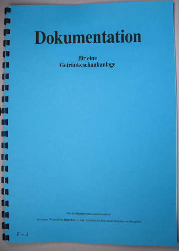 Bedrijfslogboek voor drankuitgiftesysteem documentatieboek uitgiftesysteem uitgiftesysteem